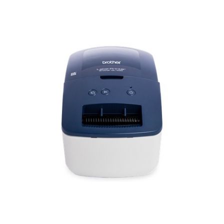 Brother QL-600B Impresora de Etiquetas Profesional Térmica Directa Azul y Blanca Brother QL-600B Impresora de Etiquetas Profesional Térmica Directa Azul y Blanca